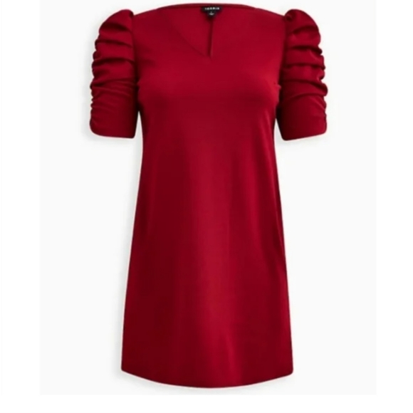 4X Classic with a Twist🌶 Midi Red Torrid Dress - Picture 5 of 11